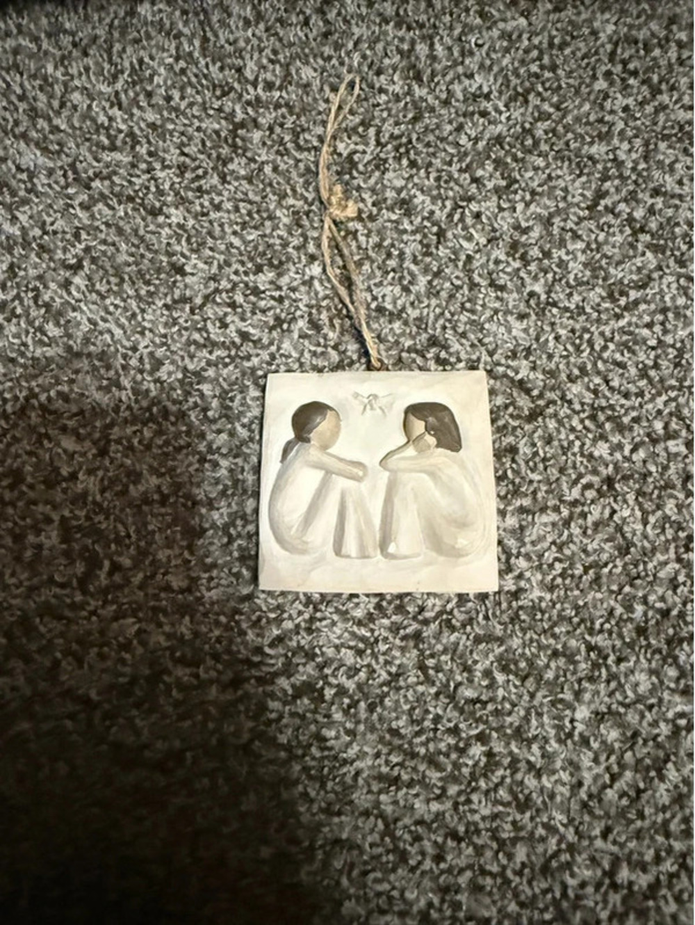 Willow Tree Friendship Ornament 26128 Susan Lordi Forever True Friends Box
